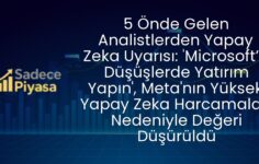 5 Önde Gelen Analistlerden Yapay Zeka Uyarısı: ‘Microsoft’a Düşüşlerde Yatırım Yapın’, Meta’nın Yüksek Yapay Zeka Harcamaları Nedeniyle Değeri Düşürüldü