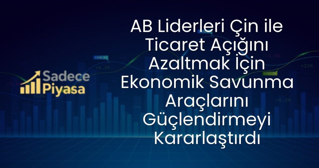 AB Çin Ticaret Açığı