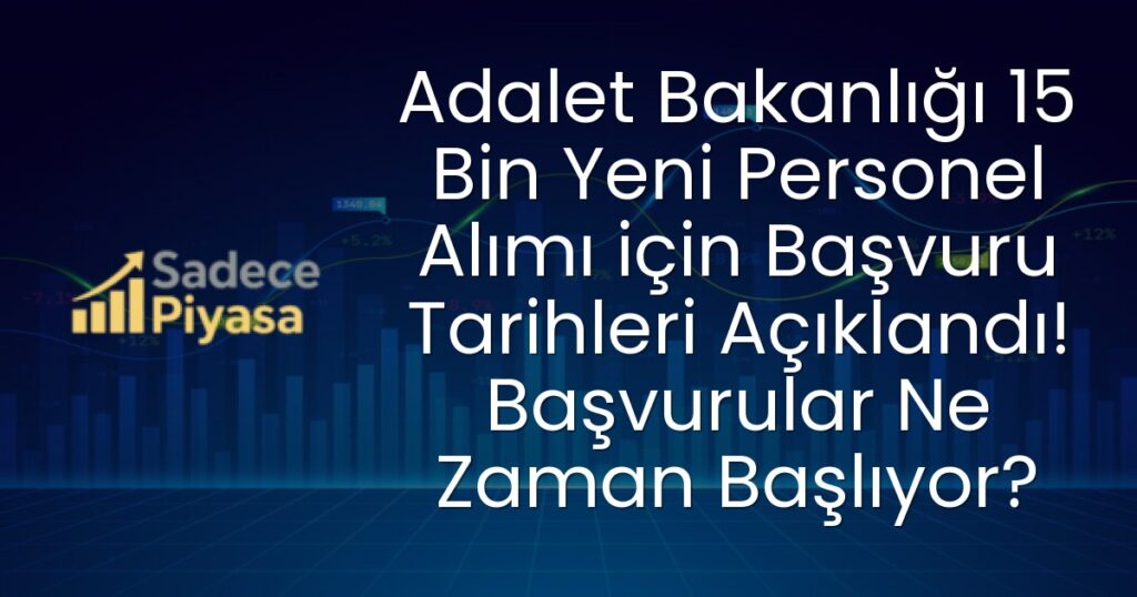 Adalet Bakanlığı personel alımı