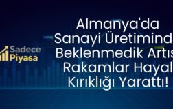 Almanya’da Sanayi Üretiminde Beklenmedik Artış: Rakamlar Hayal Kırıklığı Yarattı!