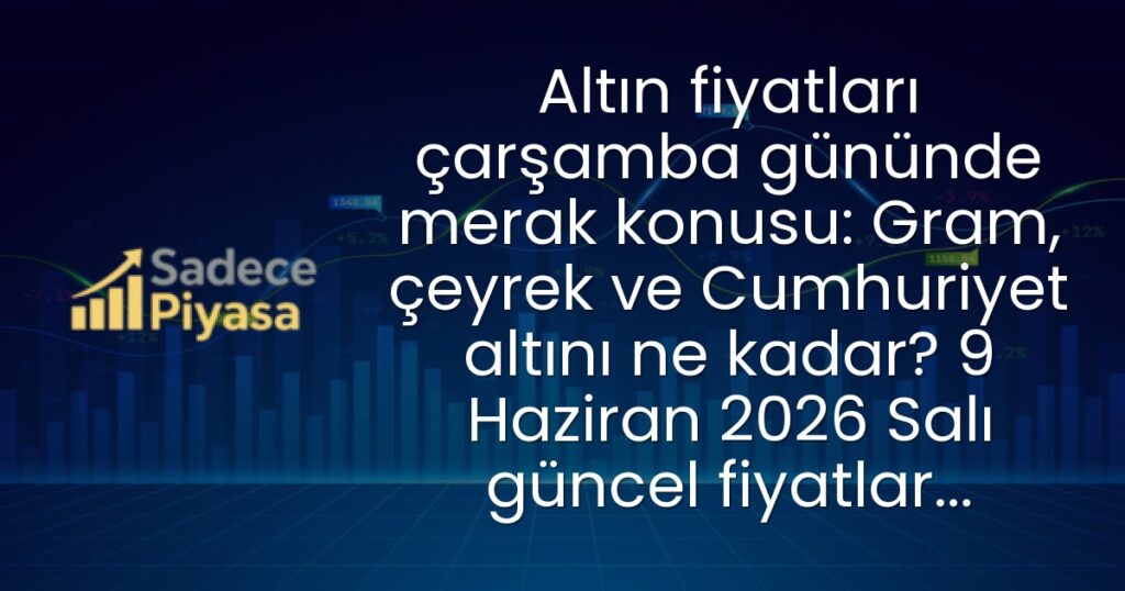 altın fiyatları