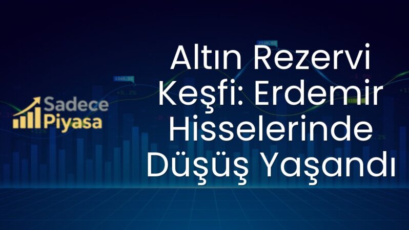 Altın Rezervi Keşfi: Erdemir Hisselerinde Düşüş Yaşandı