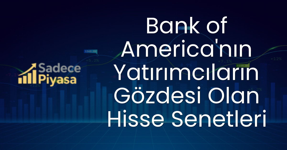 Bank of America’nın Yatırımcıların Gözdesi Olan Hisse Senetleri