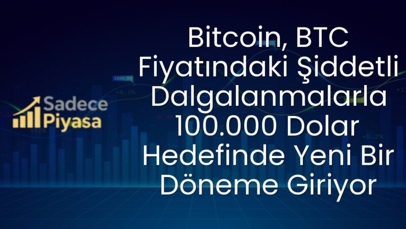 Bitcoin, BTC Fiyatındaki Şiddetli Dalgalanmalarla 100.000 Dolar Hedefinde Yeni Bir Döneme Giriyor