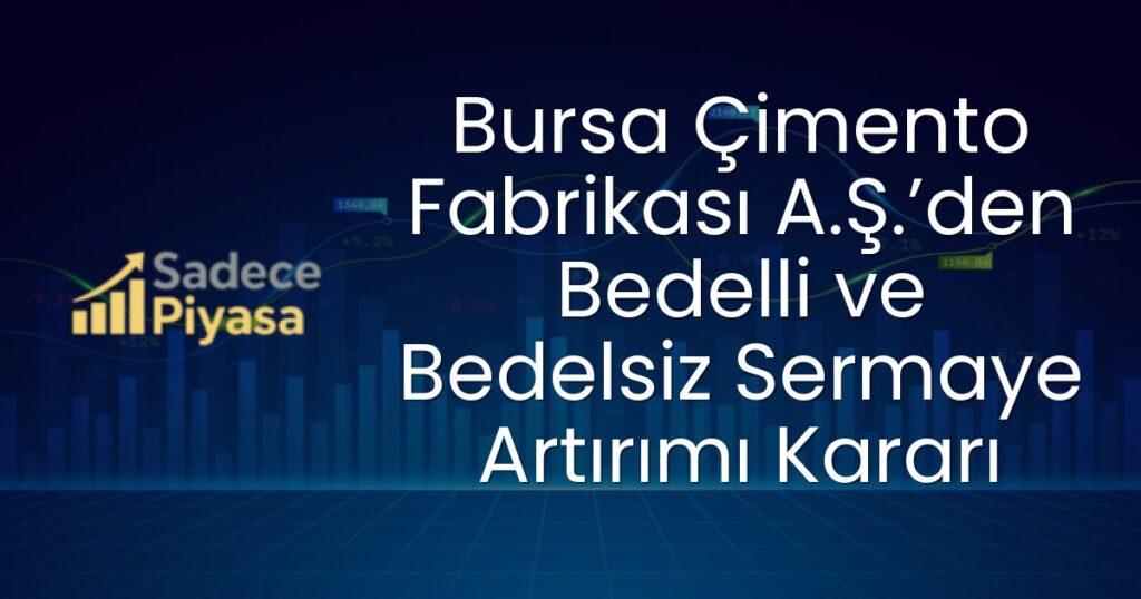 Bursa Çimento Fabrikası A.Ş