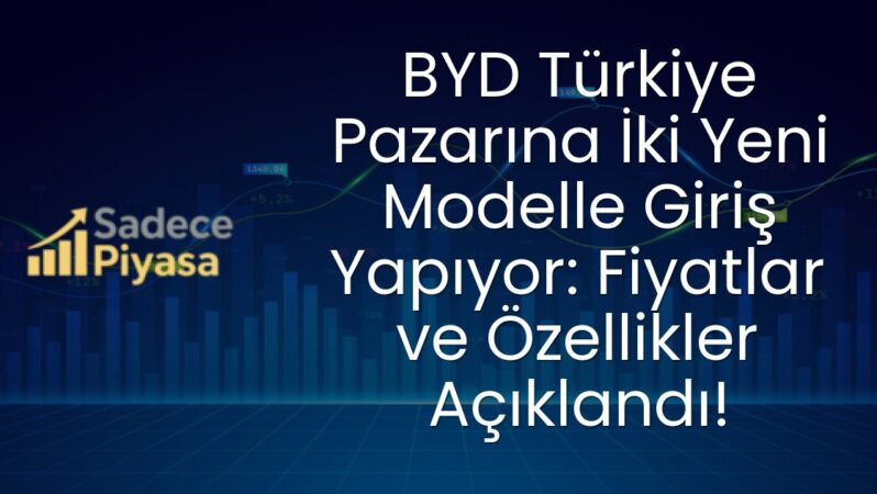 BYD Türkiye Pazarına İki Yeni Modelle Giriş Yapıyor: Fiyatlar ve Özellikler Açıklandı!