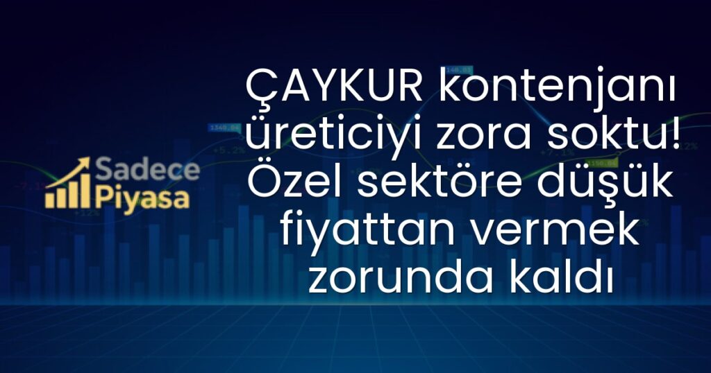 ÇAYKUR kontenjanı üreticiyi zora soktu! Özel sektöre düşük fiyattan vermek zorunda kaldı