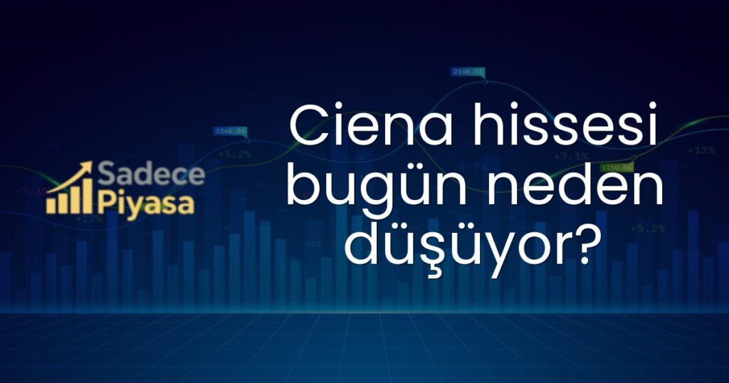 Ciena hissesi bugün neden düşüyor?
