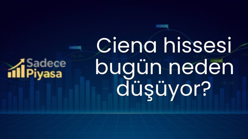 Ciena hissesi bugün neden düşüyor?