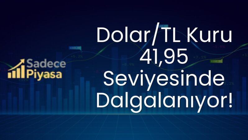 Dolar/TL Kuru 41,95 Seviyesinde Dalgalanıyor!