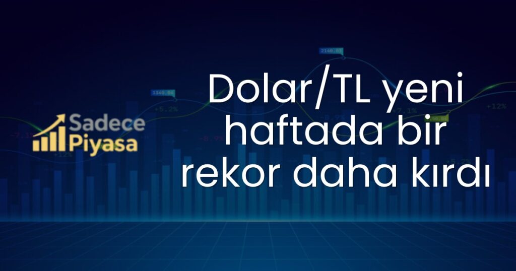 Dolar/TL yeni haftada bir rekor daha kırdı