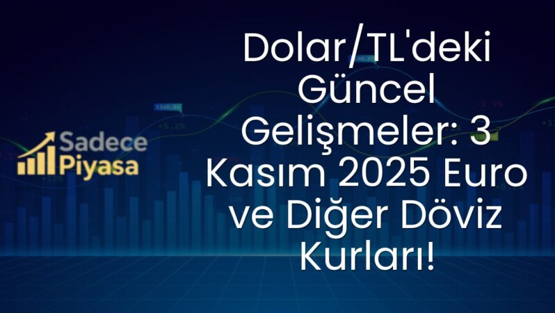 Dolar/TL’deki Güncel Gelişmeler: 3 Kasım 2025 Euro ve Diğer Döviz Kurları!