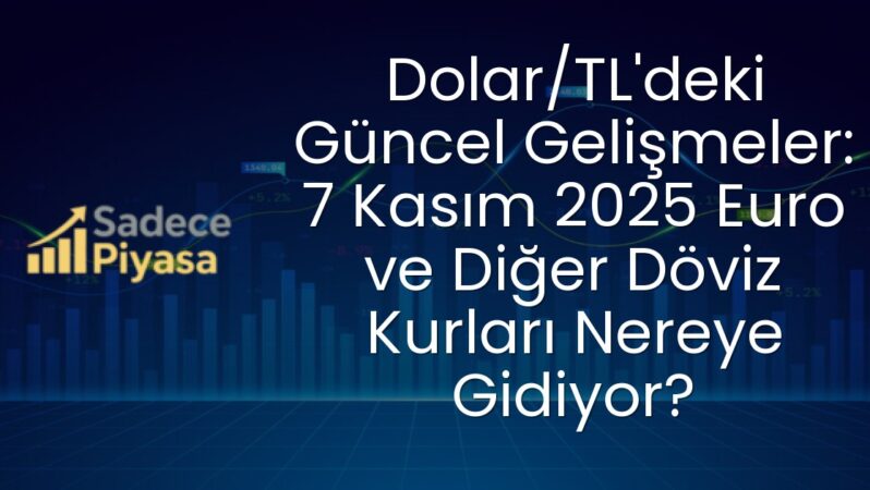 Dolar/TL’deki Güncel Gelişmeler: 7 Kasım 2025 Euro ve Diğer Döviz Kurları Nereye Gidiyor?