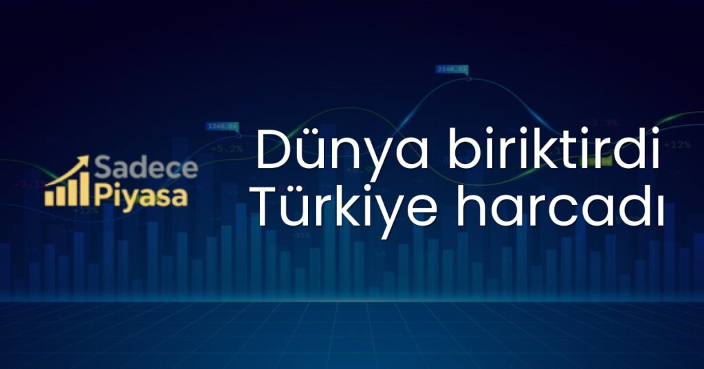 Dünya biriktirdi Türkiye harcadı