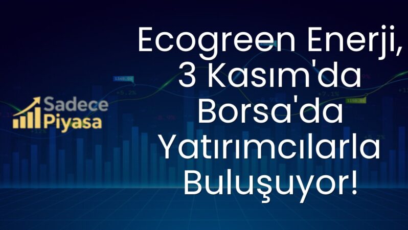 Ecogreen Enerji, 3 Kasım’da Borsa’da Yatırımcılarla Buluşuyor!