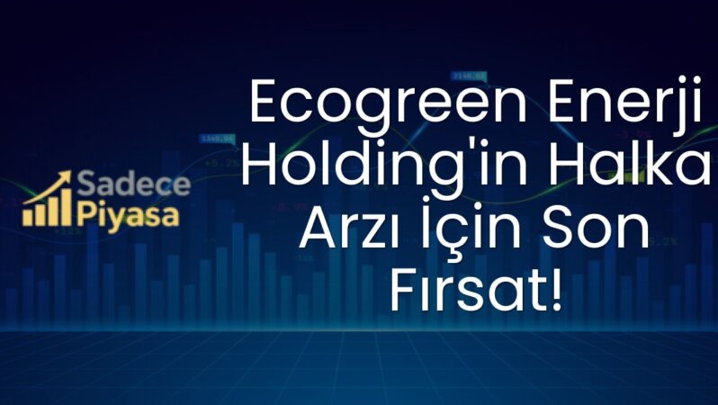 Ecogreen Enerji Holding’in Halka Arzı İçin Son Fırsat!