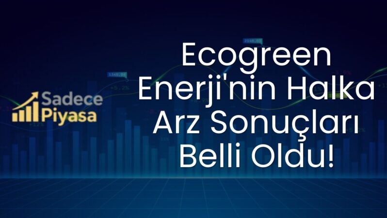 Ecogreen Enerji’nin Halka Arz Sonuçları Belli Oldu!
