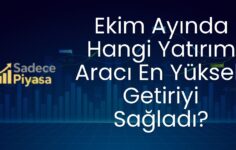 Ekim Ayında Hangi Yatırım Aracı En Yüksek Getiriyi Sağladı?
