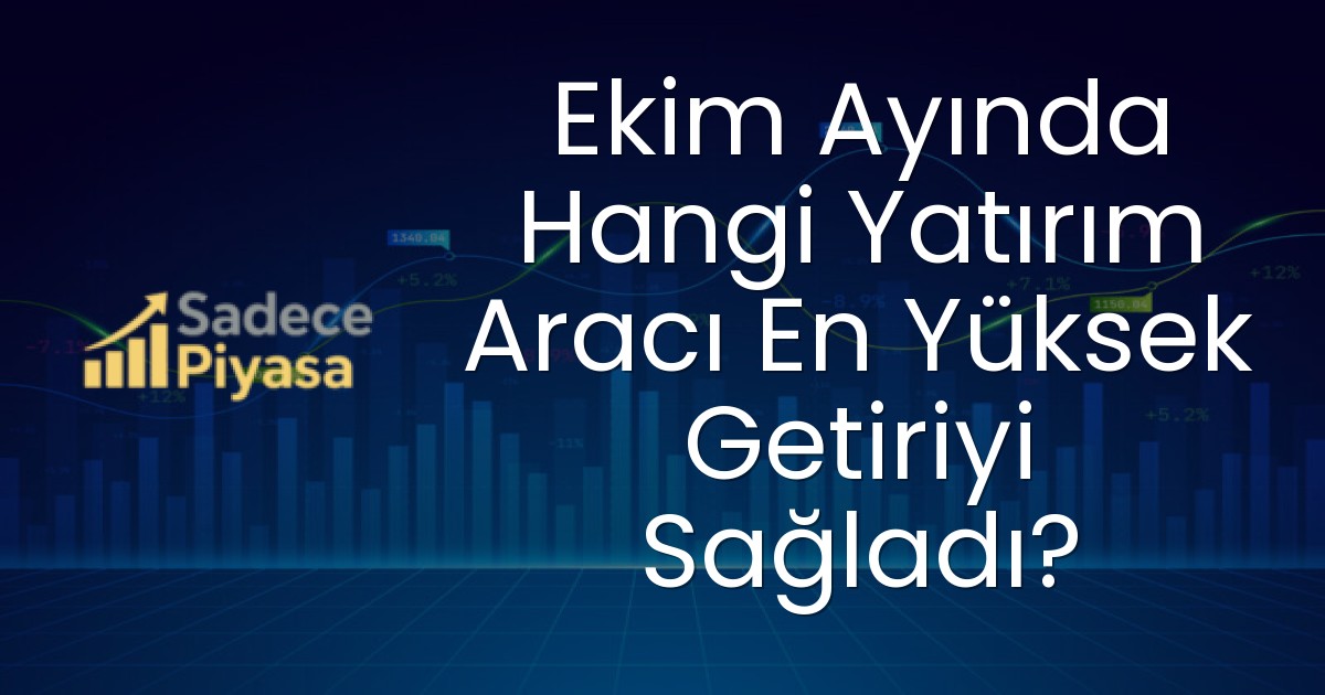 Ekim Ayında Hangi Yatırım Aracı En Yüksek Getiriyi Sağladı?