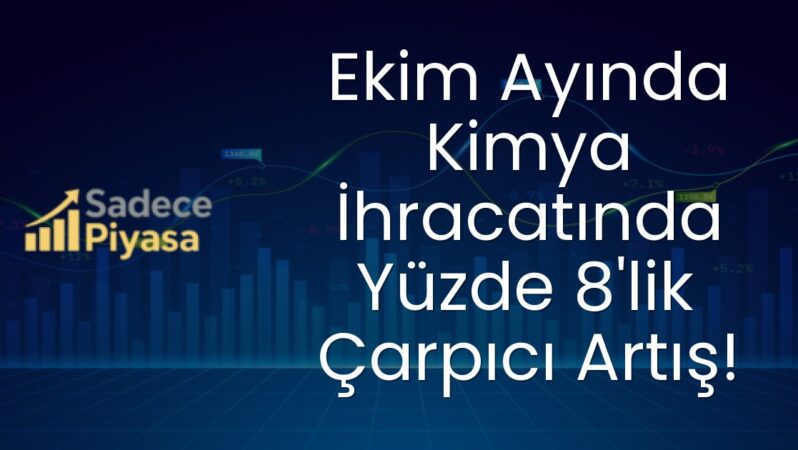 Ekim Ayında Kimya İhracatında Yüzde 8’lik Çarpıcı Artış!