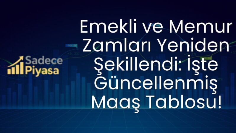 Emekli ve Memur Zamları Yeniden Şekillendi: İşte Güncellenmiş Maaş Tablosu!