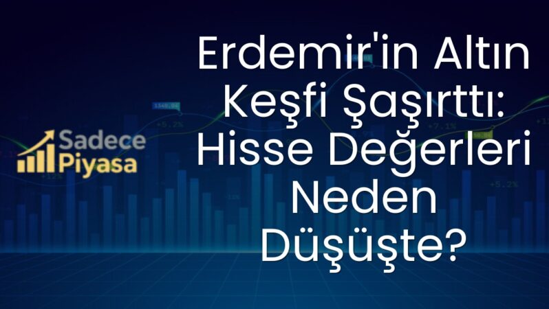 Erdemir’in Altın Keşfi Şaşırttı: Hisse Değerleri Neden Düşüşte?