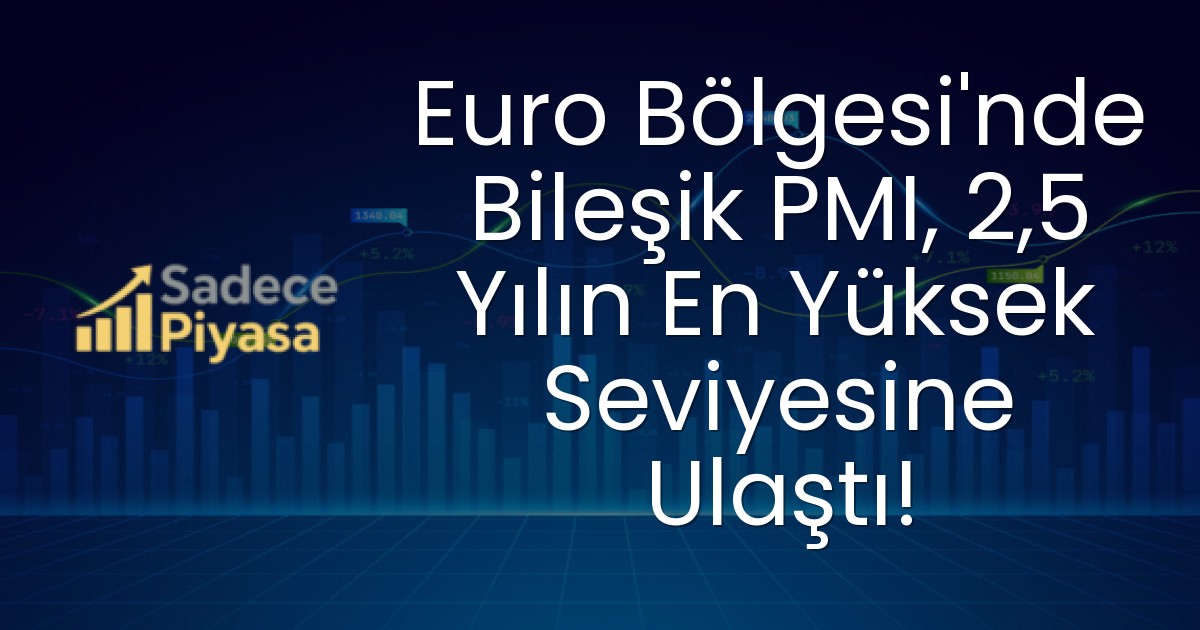 Euro Bölgesi’nde Bileşik PMI, 2,5 Yılın En Yüksek Seviyesine Ulaştı!
