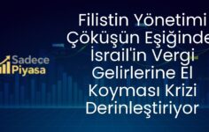 Filistin Yönetimi Çöküşün Eşiğinde: İsrail’in Vergi Gelirlerine El Koyması Krizi Derinleştiriyor