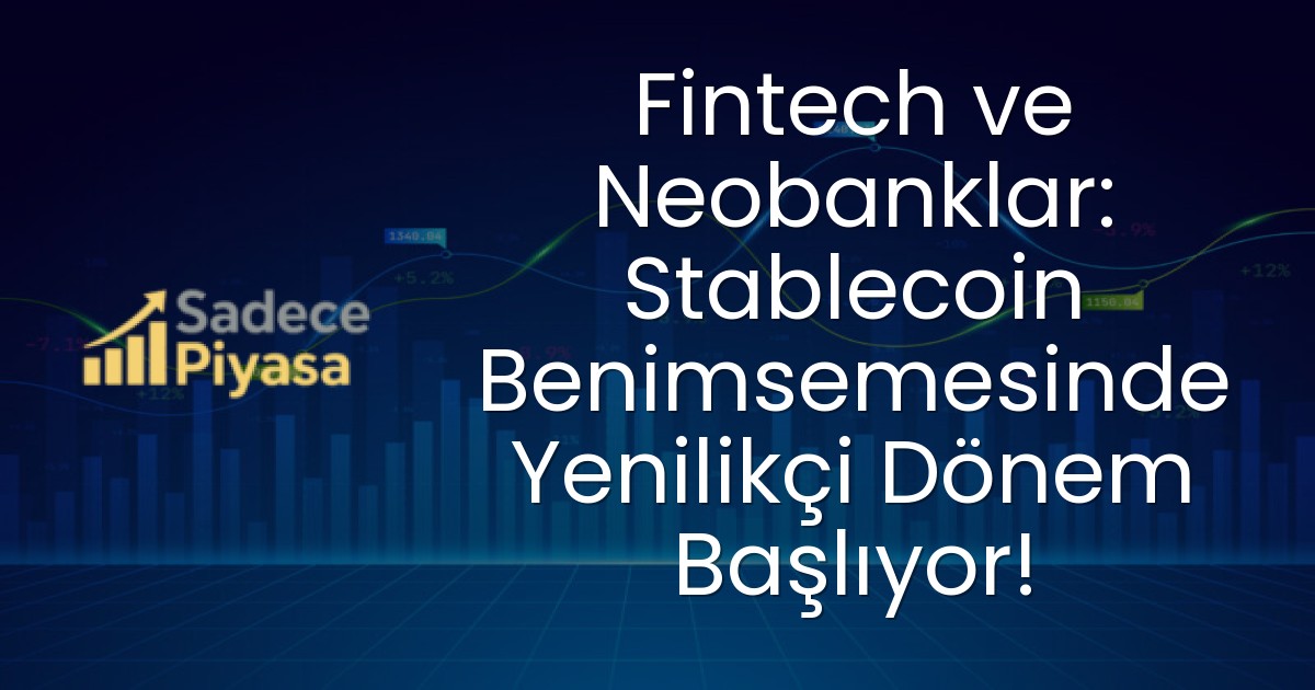 Fintech ve Neobanklar: Stablecoin Benimsemesinde Yenilikçi Dönem Başlıyor!