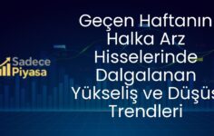 Geçen Haftanın Halka Arz Hisselerinde Dalgalanan Yükseliş ve Düşüş Trendleri