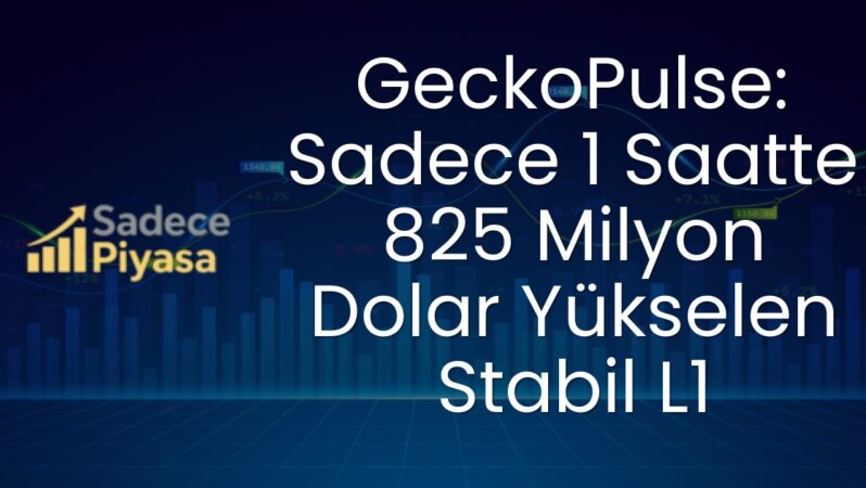 GeckoPulse: Sadece 1 Saatte 825 Milyon Dolar Yükselen Stabil L1