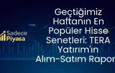 Geçtiğimiz Haftanın En Popüler Hisse Senetleri: TERA Yatırım’ın Alım-Satım Raporu