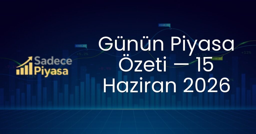 Günün Piyasa Özeti — 15 Haziran 2026