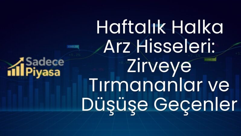 Haftalık Halka Arz Hisseleri: Zirveye Tırmananlar ve Düşüşe Geçenler
