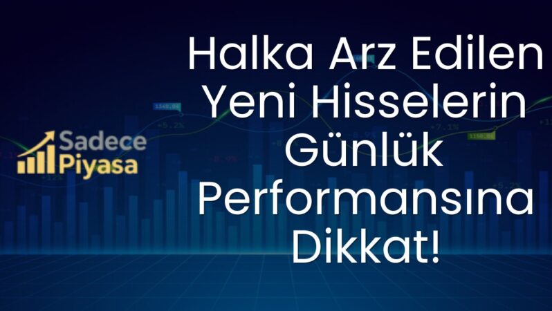 Halka Arz Edilen Yeni Hisselerin Günlük Performansına Dikkat!