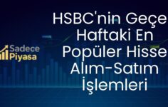 HSBC’nin Geçen Haftaki En Popüler Hisse Alım-Satım İşlemleri