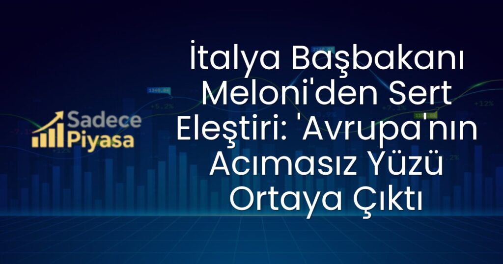 İtalya Başbakanı Meloni