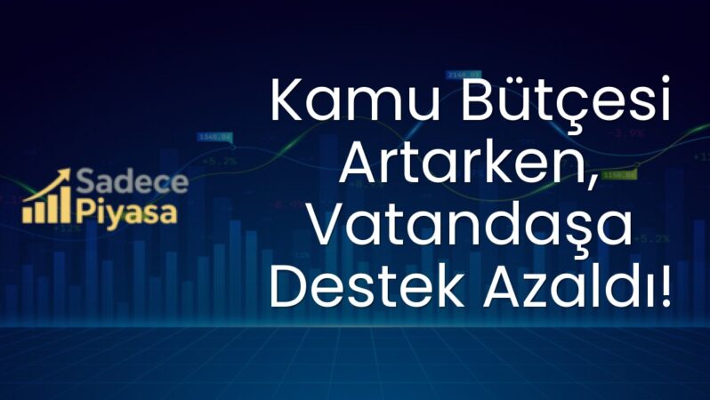 Kamu Bütçesi Artarken, Vatandaşa Destek Azaldı!