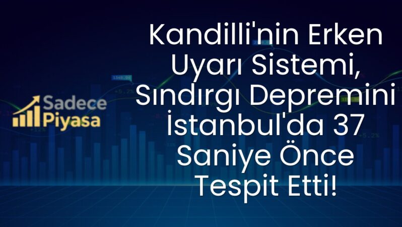 Kandilli’nin Erken Uyarı Sistemi, Sındırgı Depremini İstanbul’da 37 Saniye Önce Tespit Etti!