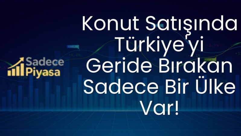 Konut Satışında Türkiye’yi Geride Bırakan Sadece Bir Ülke Var!