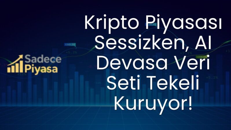 Kripto Piyasası Sessizken, AI Devasa Veri Seti Tekeli Kuruyor!