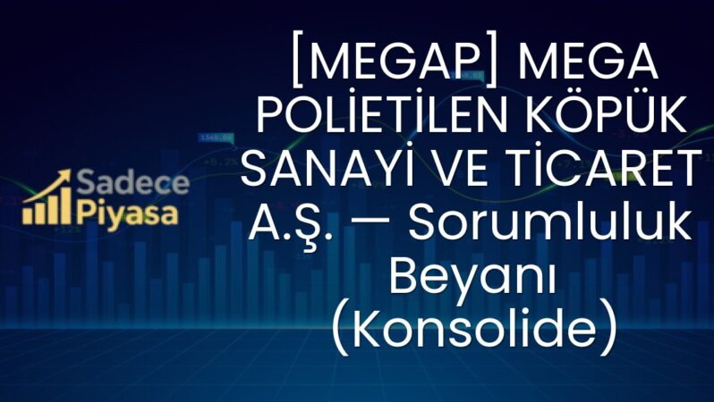 [MEGAP] MEGA POLİETİLEN KÖPÜK SANAYİ VE TİCARET A.Ş. — Sorumluluk Beyanı (Konsolide)