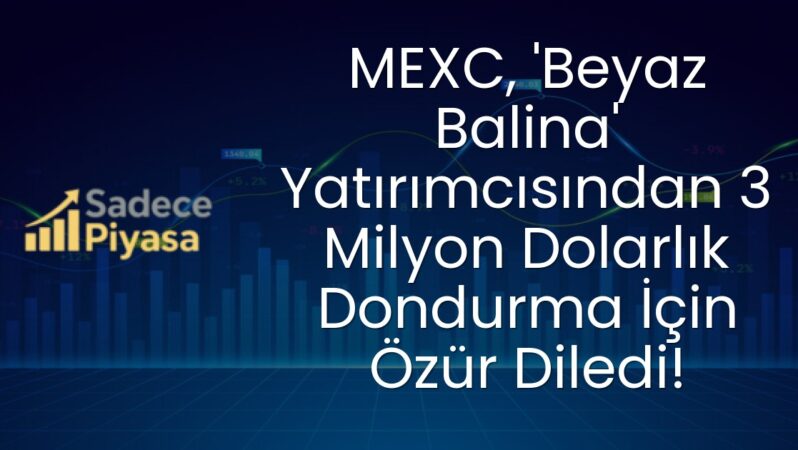 MEXC, ‘Beyaz Balina’ Yatırımcısından 3 Milyon Dolarlık Dondurma İçin Özür Diledi!
