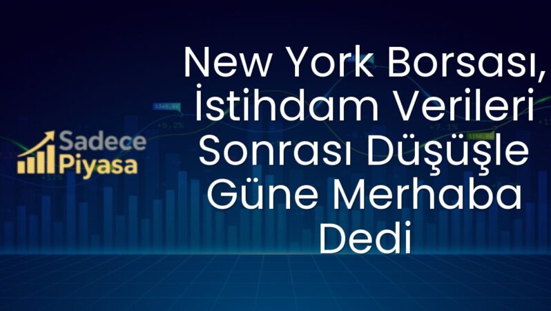 New York Borsası, İstihdam Verileri Sonrası Düşüşle Güne Merhaba Dedi