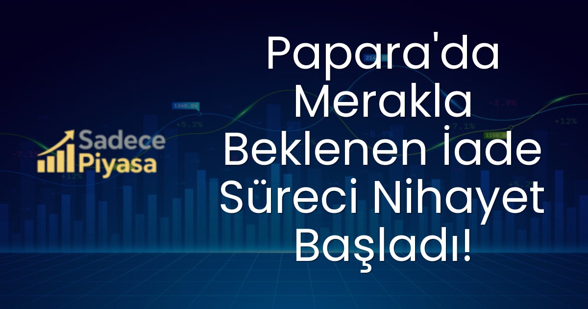 Papara’da Merakla Beklenen İade Süreci Nihayet Başladı!