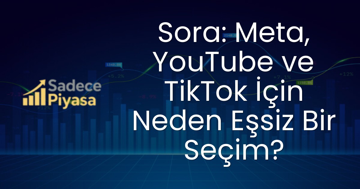 Sora: Meta, YouTube ve TikTok İçin Neden Eşsiz Bir Seçim?