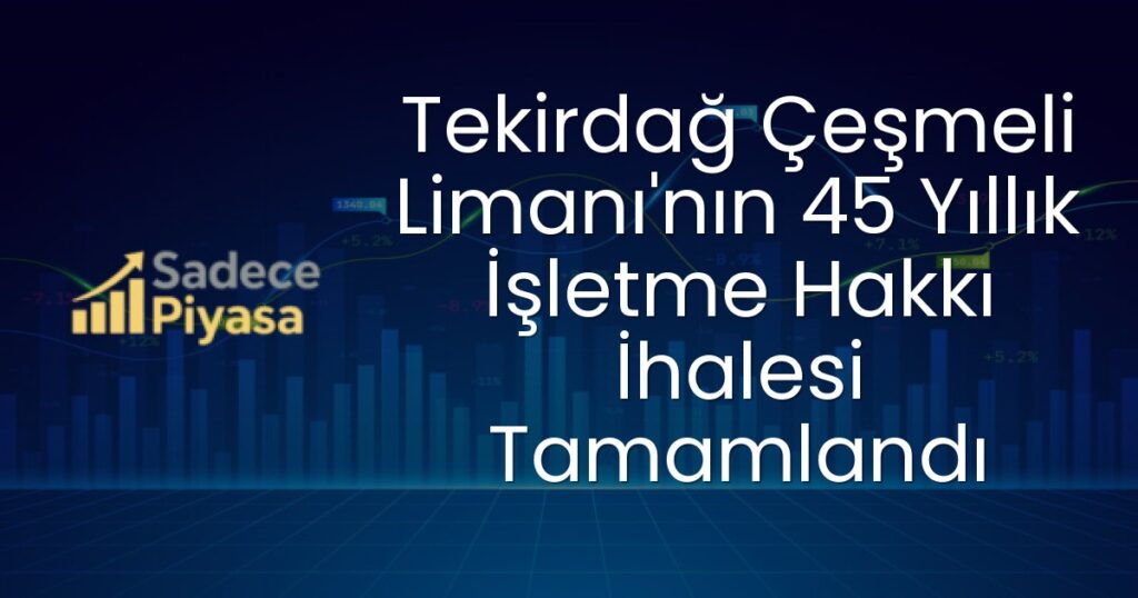 Tekirdağ Çeşmeli Limanı