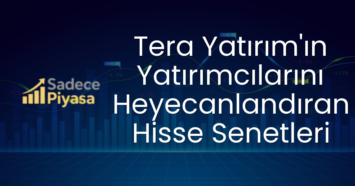 Tera Yatırım’ın Yatırımcılarını Heyecanlandıran Hisse Senetleri