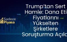 Trump’tan Sert Hamle: Dana Eti Fiyatlarını Yükselten Şirketlere Soruşturma Açıldı