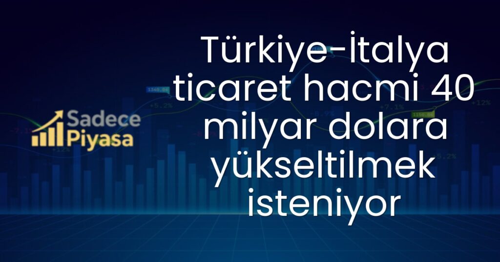 Türkiye-İtalya ticaret hacmi